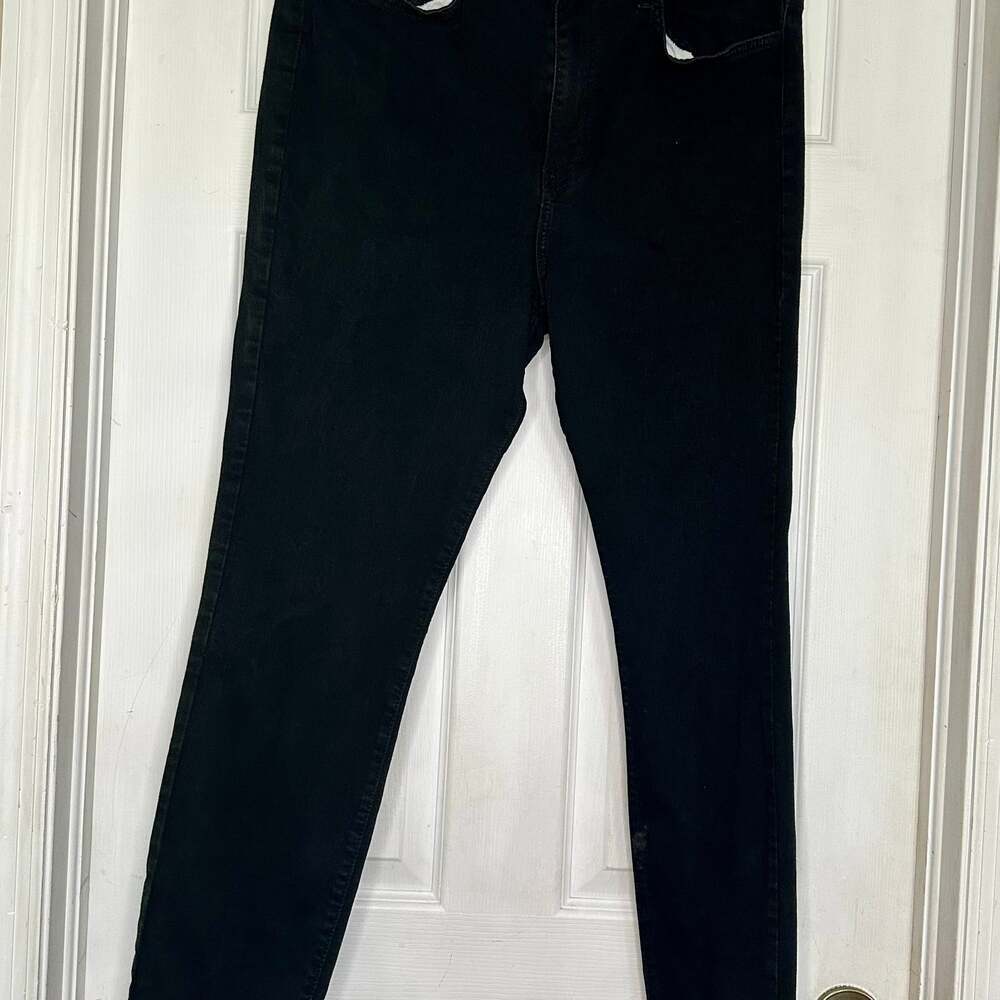 Judy Blue Plus Size 1XL Black High Rise Skinny Jeans